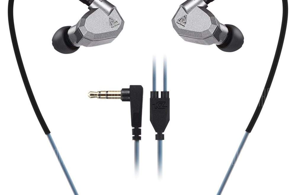 offertehitech-KZ ZS5 Detachable HiFi Earphones