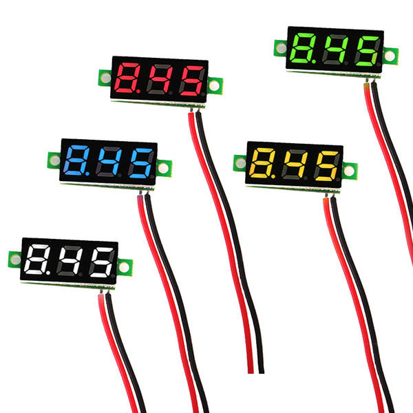 offertehitech-0.28 Pollici 2.5V-30V Mini Voltmetro Digitale Misuratore di Tensione