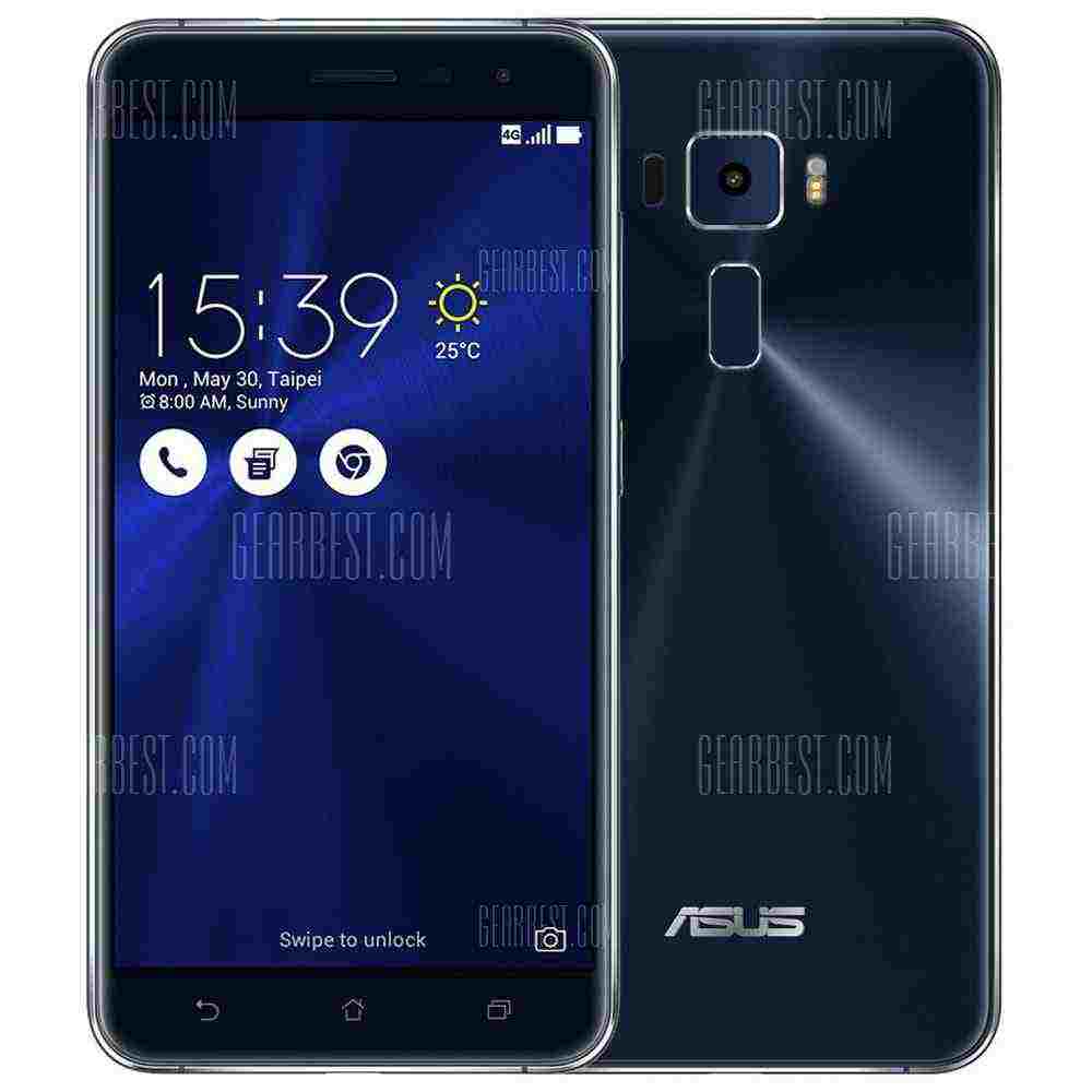 offertehitech-Asus ZenFone 3 (ZE552KL) 64GB ROM 4G Phablet  -  LAKE BLUE