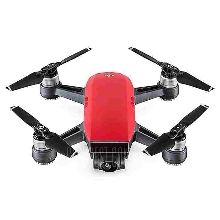 offertehitech-DJI Spark Mini RC Selfie Drone-RTF RED