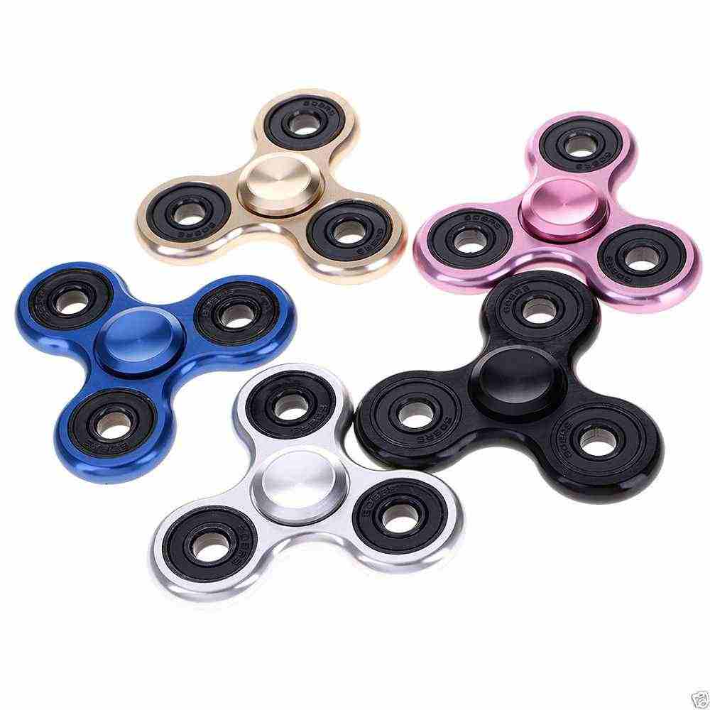 offertehitech-ECUBEE EDC Fidget Spinner Tri-Spinner Spinner Aggeggio per Dito Aiuta a Concentrare e Ridurre lo Stress