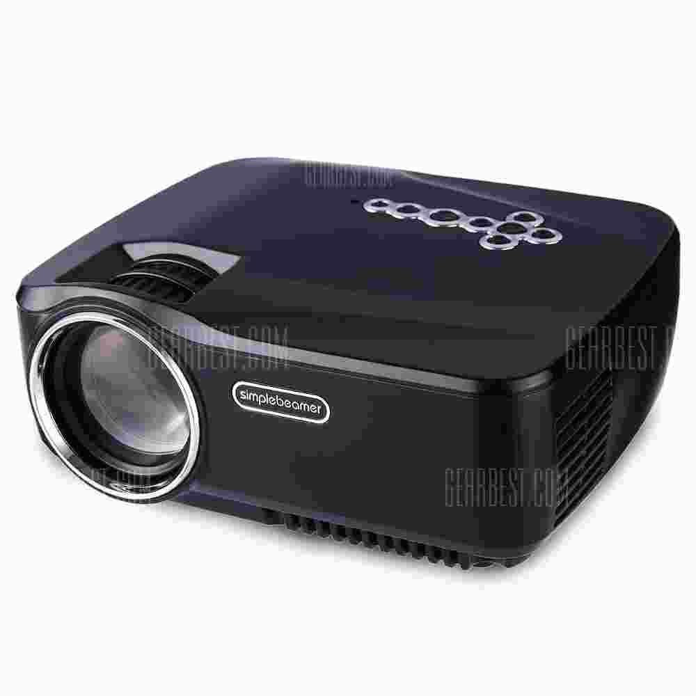 offertehitech-GP - 70UP Full HD 1080P Mini Portable LCD Projector-Android 4.4