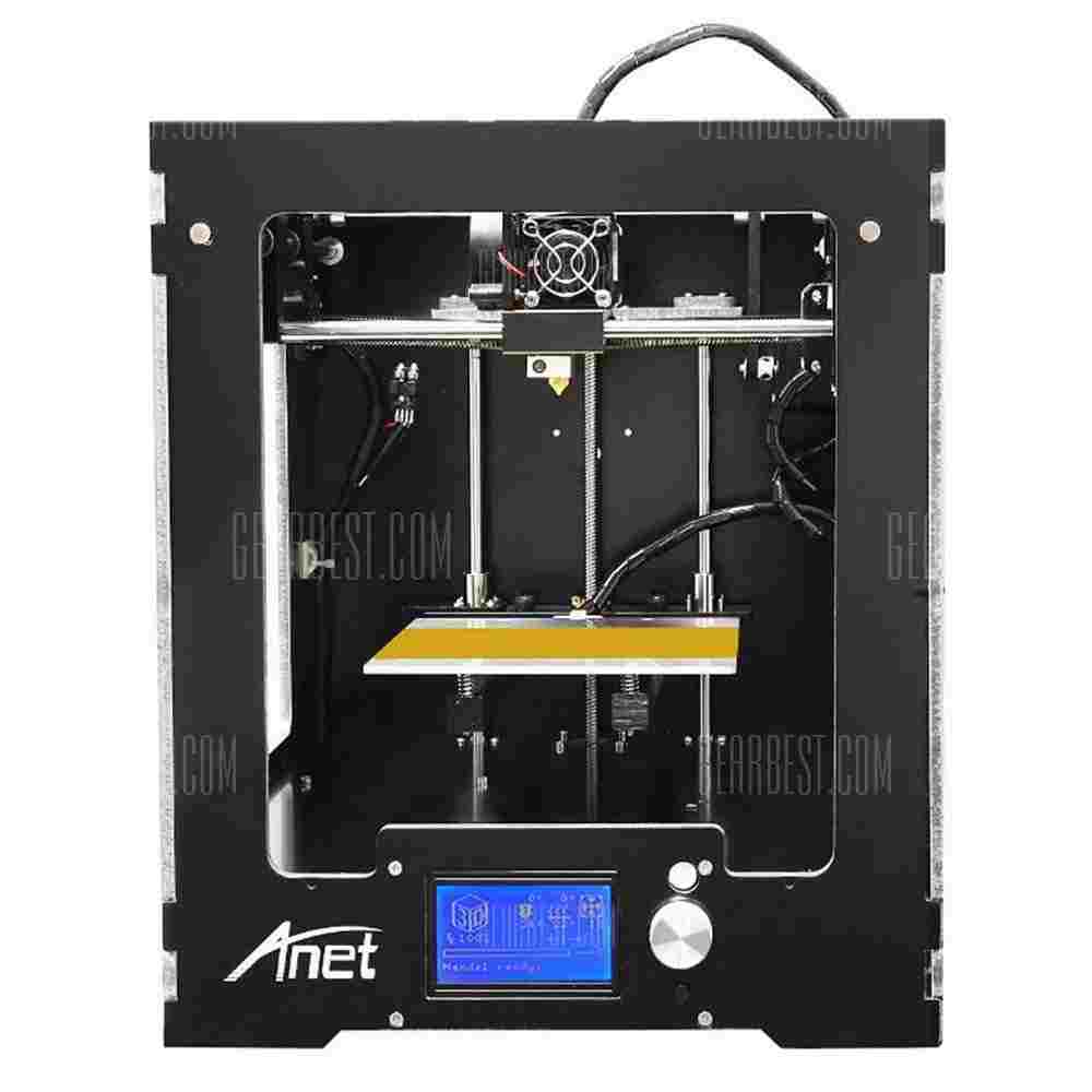 offertehitech-gearbest-Anet A3 Full Aluminum Plastic Frame Assembled 3D Printer