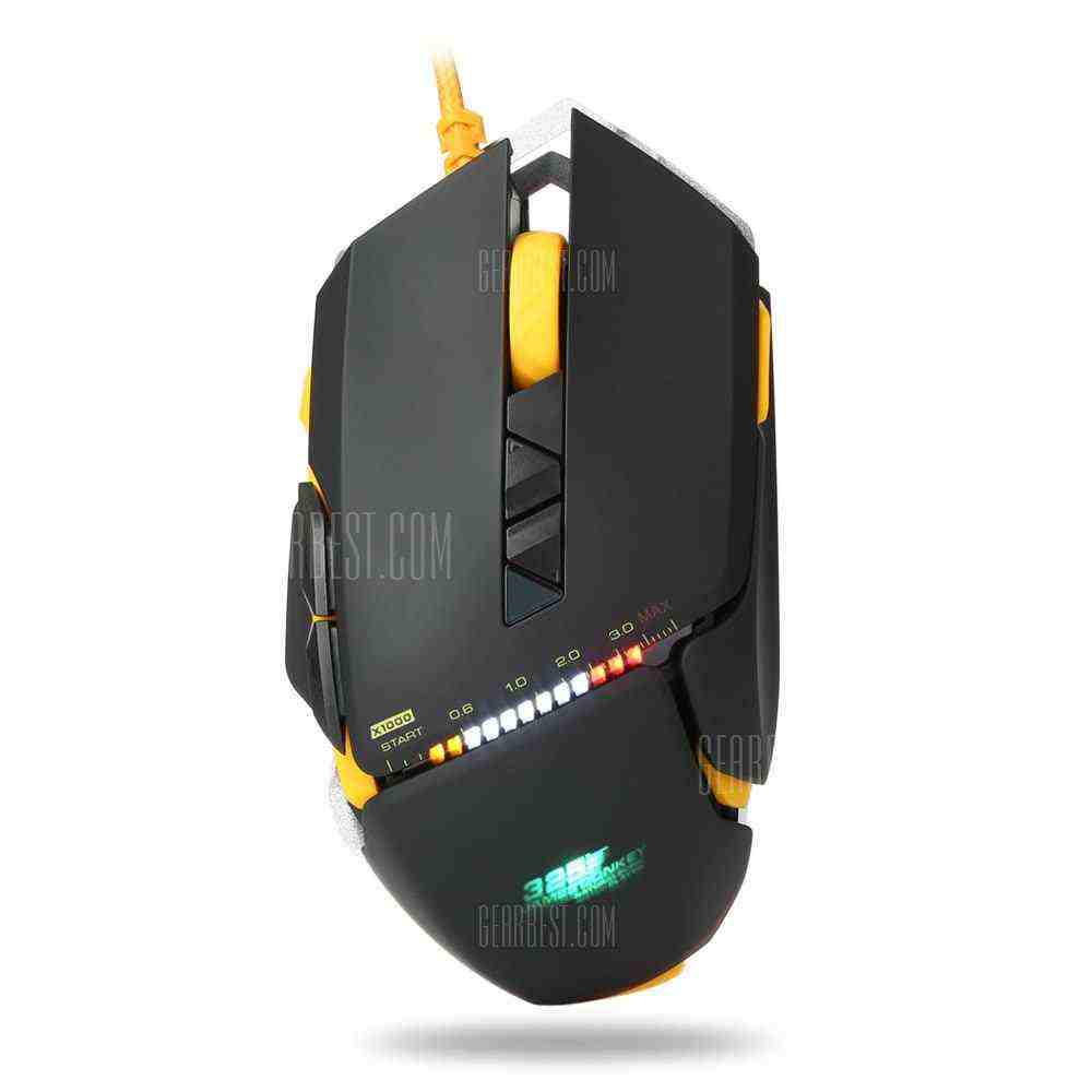 offertehitech-gearbest-JamesDonkey 325 3000DPI USB Wired Gaming Mouse