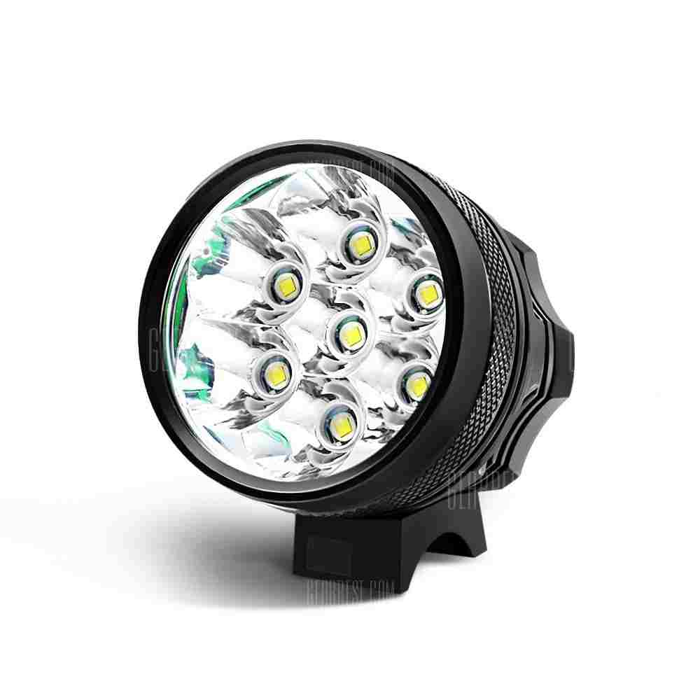 offertehitech-gearbest-Marsing MS - 07 6000Lm Cree XML T6 7 LED Bicycle Light Set