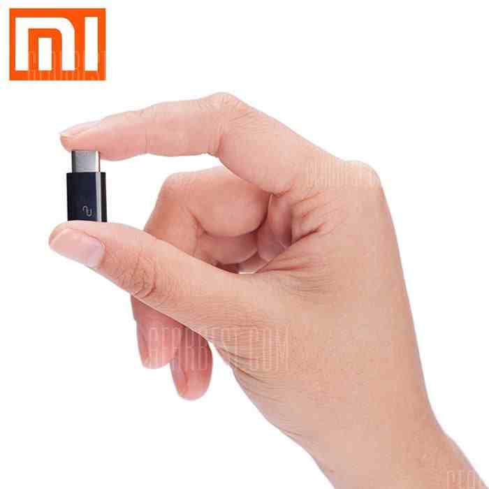 offertehitech-gearbest-Original XiaoMi USB Type-C Male to Micro USB Female Connector