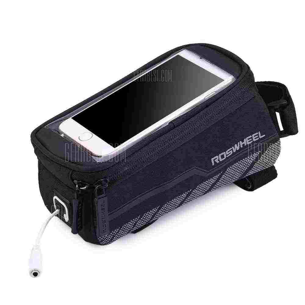 offertehitech-gearbest-Roswheel Bike Front Tube Phone Bag