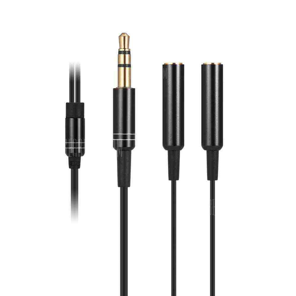 offertehitech-1-to-2 3.5mm Gold-plated Audio Adapter Cable