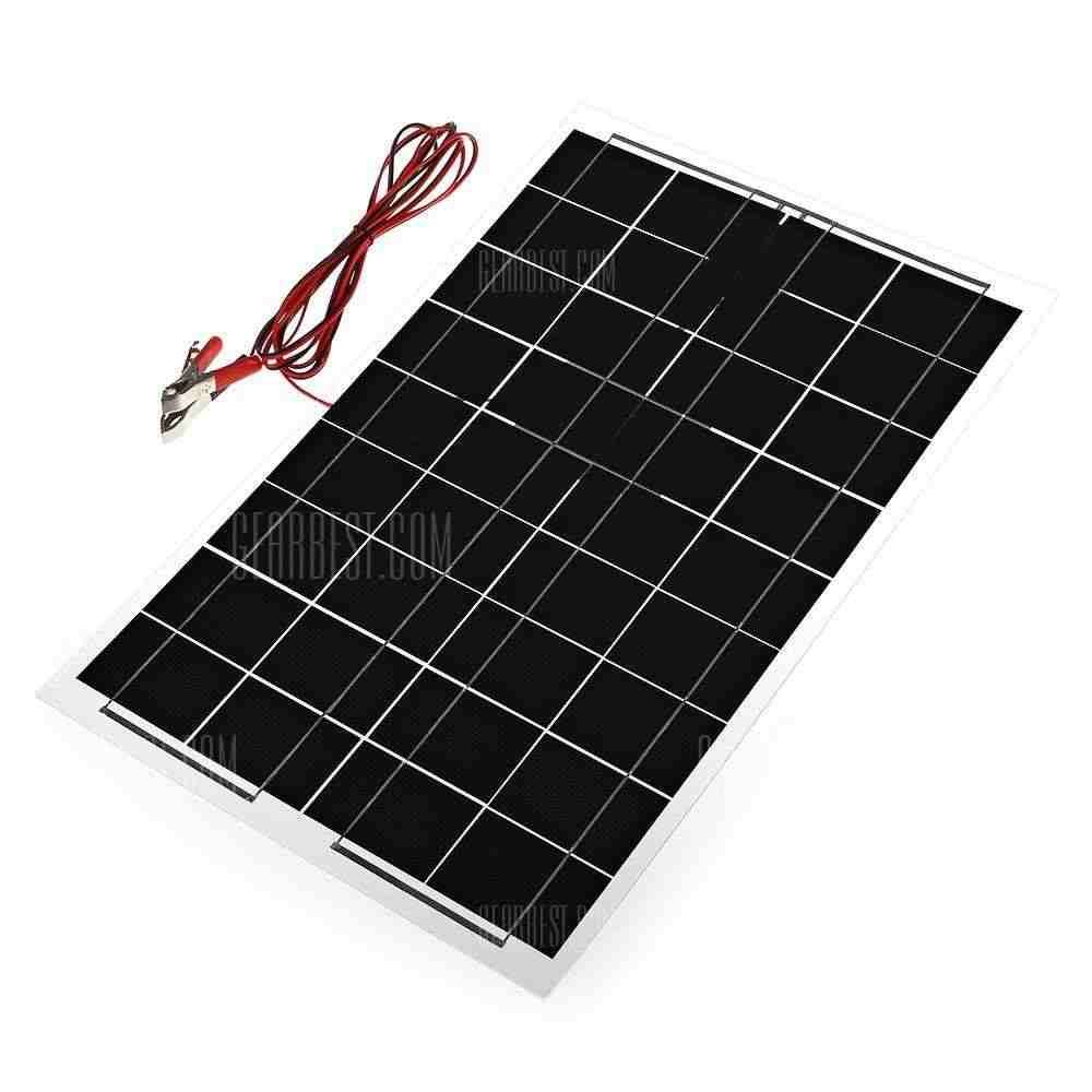 offertehitech-12 - 18V 30W Silicon Solar Panel  （100pezzi）