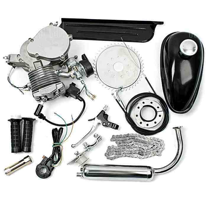 offertehitech-80cc 2-stroke Cycle Motorized Bike Black Body Engine Motor Kit