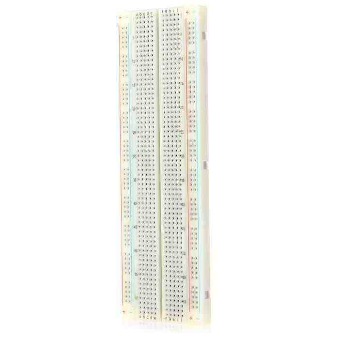 offertehitech-830 Hole Breadboard with 65 Colorful Bread Line Kit for DIY