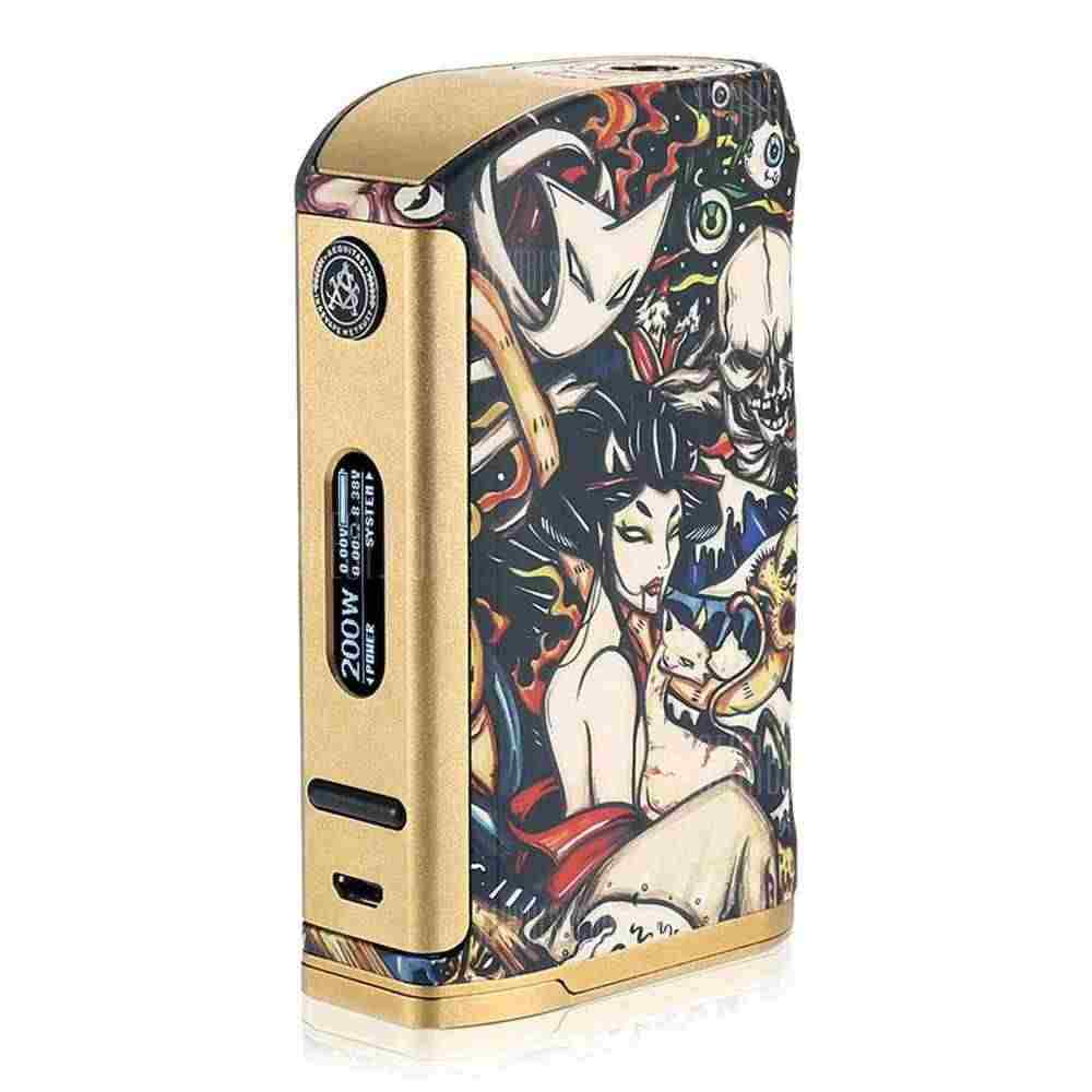 offertehitech-ASVAPE Michael 200W TC Box Mod with USA VO200 Chip