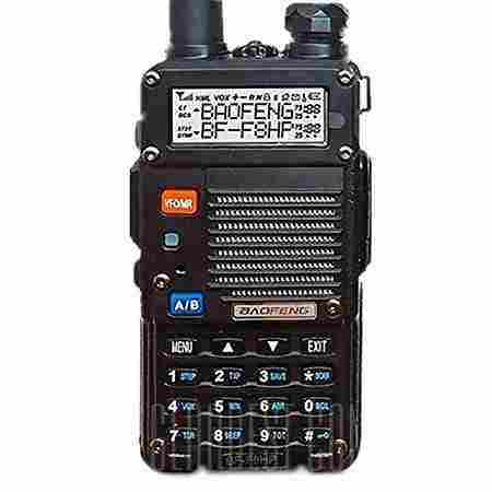 offertehitech-BAOFENG F8HP Wireless Dual Band Walkie Talkie - EU BLACK