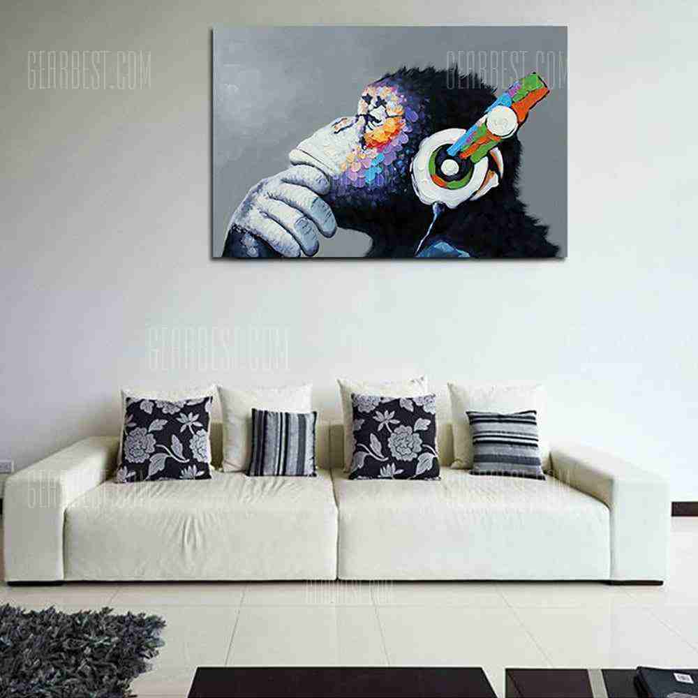 offertehitech-Canvas Print Painting Modern Colorful Music Home Decoration - COLORFUL COLORFUL