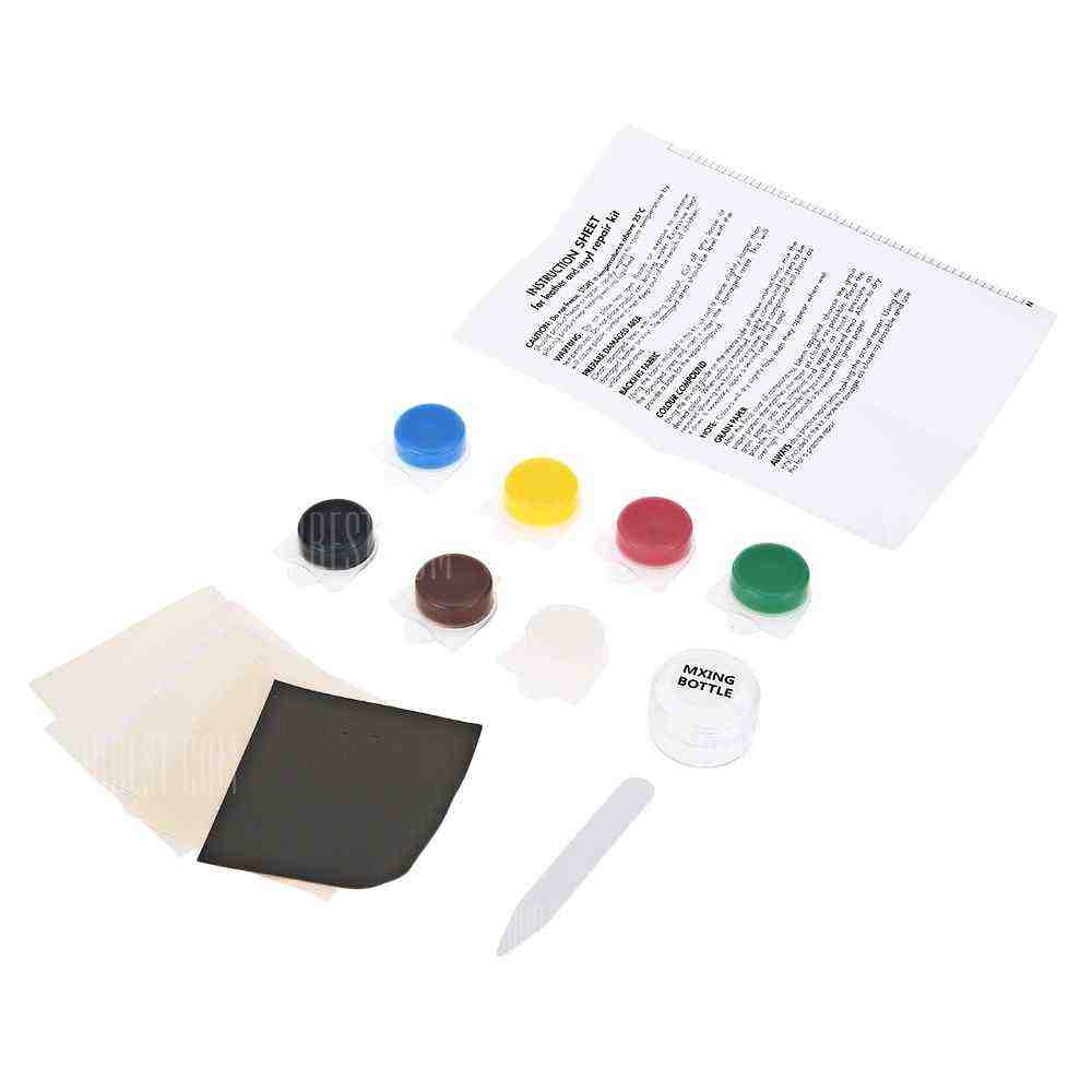 offertehitech-Car Seat Crack No Heat Liquid Leather Vinyl Repair Kit（100pezzi）