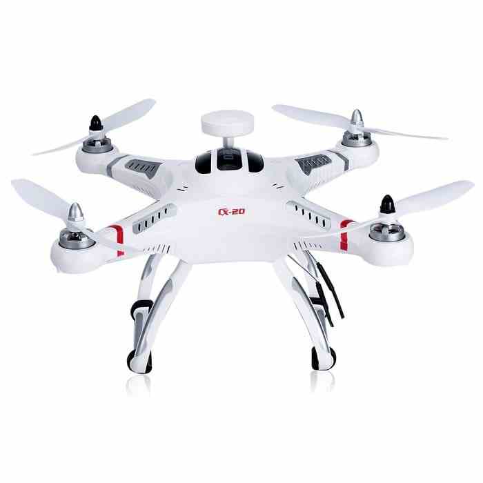 offertehitech-Cheerson CX - 20 RC Quadcopter - US PLUG WHITE