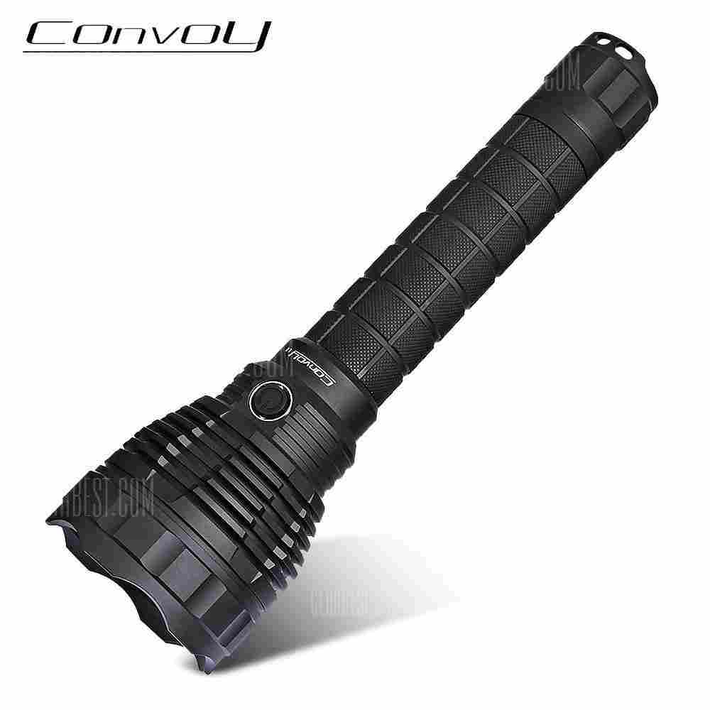 offertehitech-Convoy L6 LED Camping Flashlight - 5000K BLACK