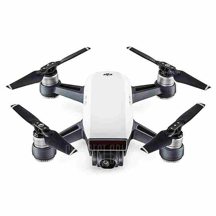 offertehitech-DJI Spark Mini RC Selfie Drone - BNF WHITE