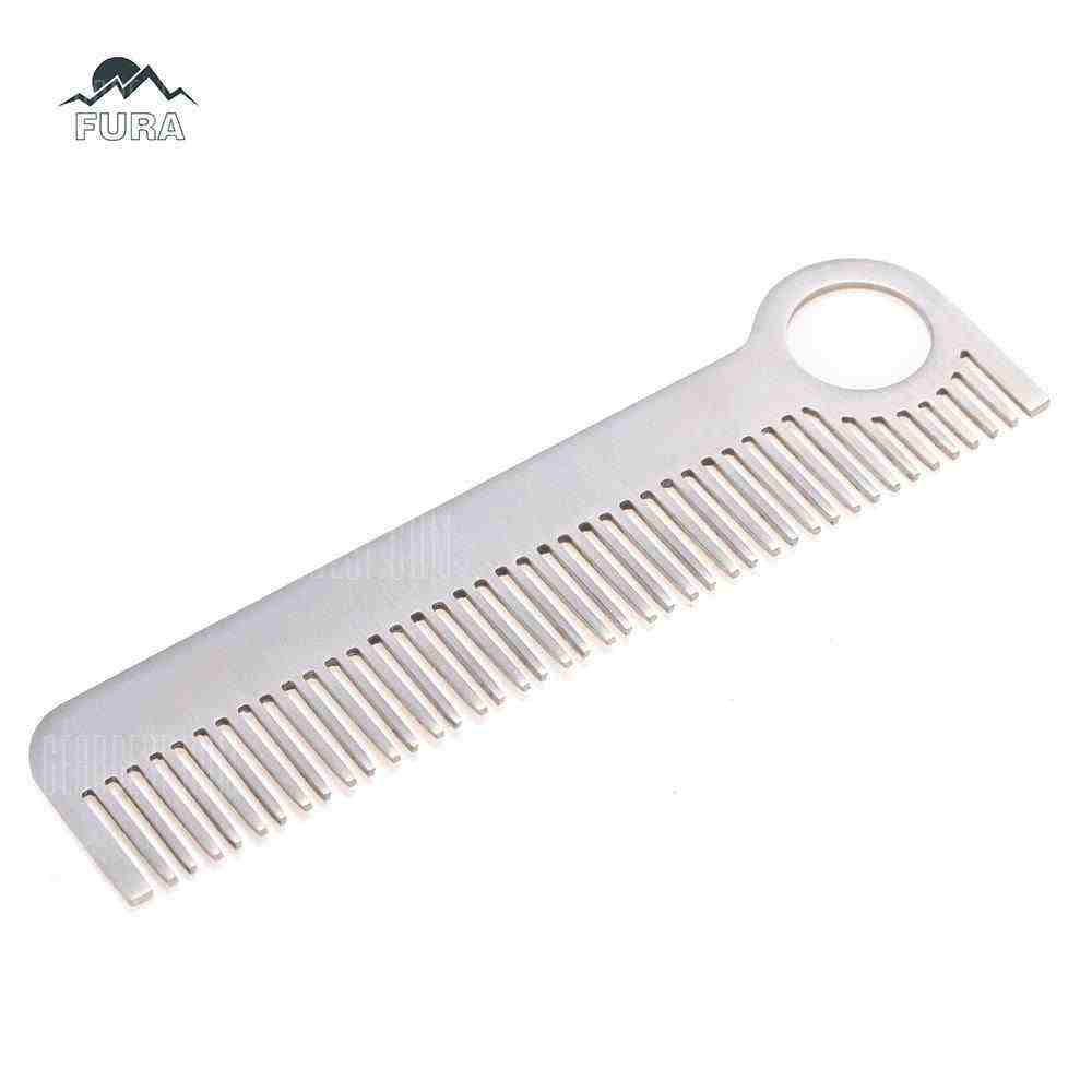 offertehitech-FURA Anti-static Comb - SILVER