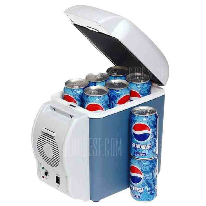 offertehitech-HUANJIE 12V 7.5L Capacity Portable Car Refrigerator Cooler Warmer