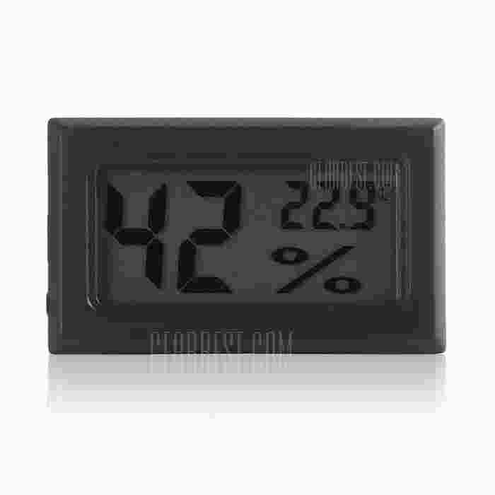 offertehitech-Mini Digital LCD Indoor Thermometer Hygrometer