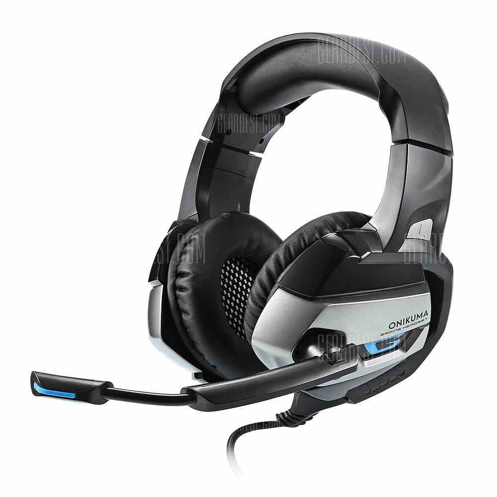 offertehitech-ONIKUMA K5 LED Light Stereo Gaming Headset with Mic