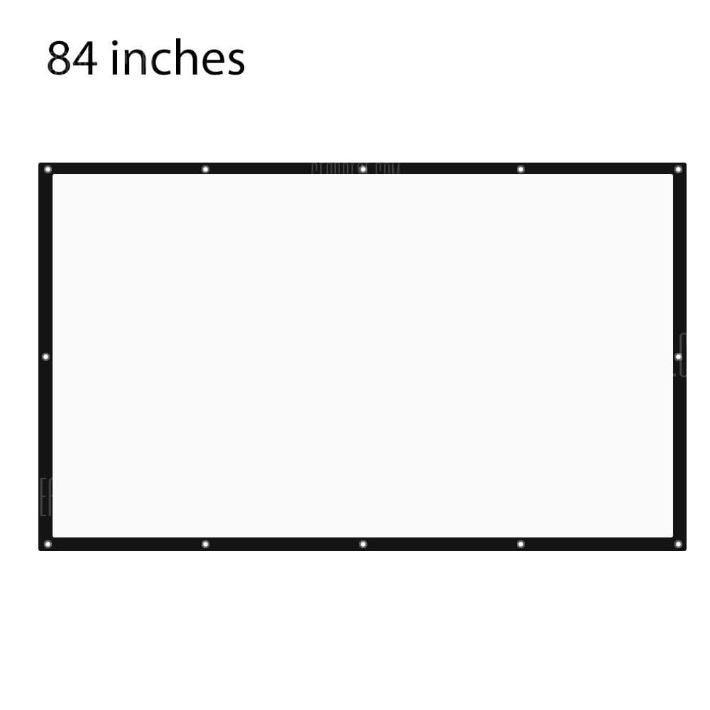 offertehitech-gearbest-84 inch Projector Screen 16:9