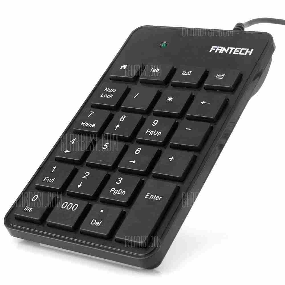 offertehitech-gearbest-FTK - 801 USB Numeric Keypad with 23 Keys for Mac Windows System