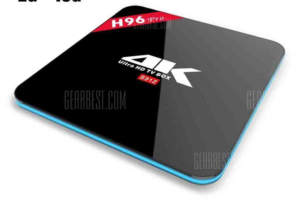 offertehitech-gearbest-H96 PRO Android TV Box Amlogic S912 Octa Core