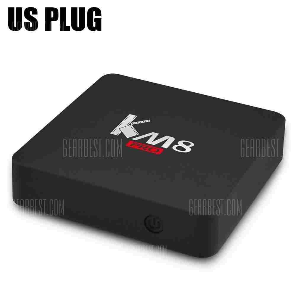 offertehitech-gearbest-KM8 Pro Android 6.0 TV Internet Box