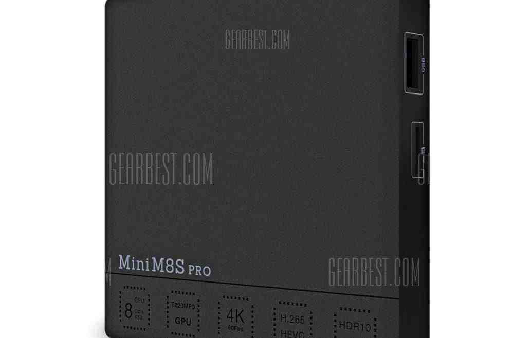 offertehitech-gearbest-Mini M8S Pro TV Box