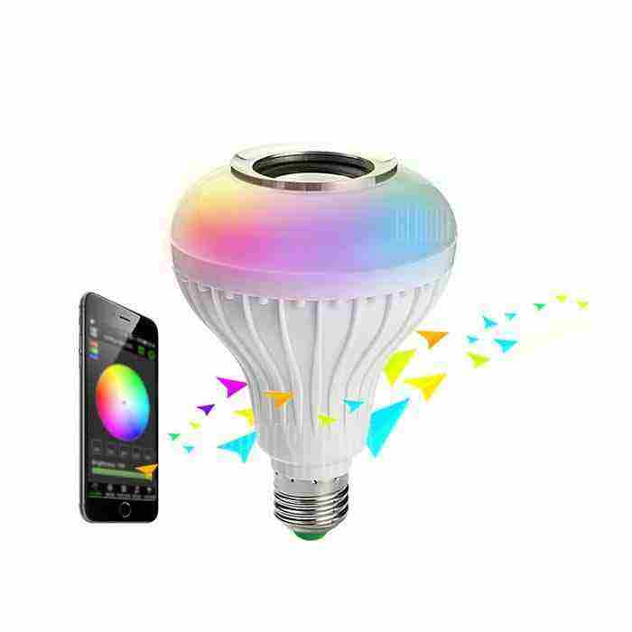 offertehitech-:mega::mega::mega: BRELONG E27 12W Bluetooth Music Bulb