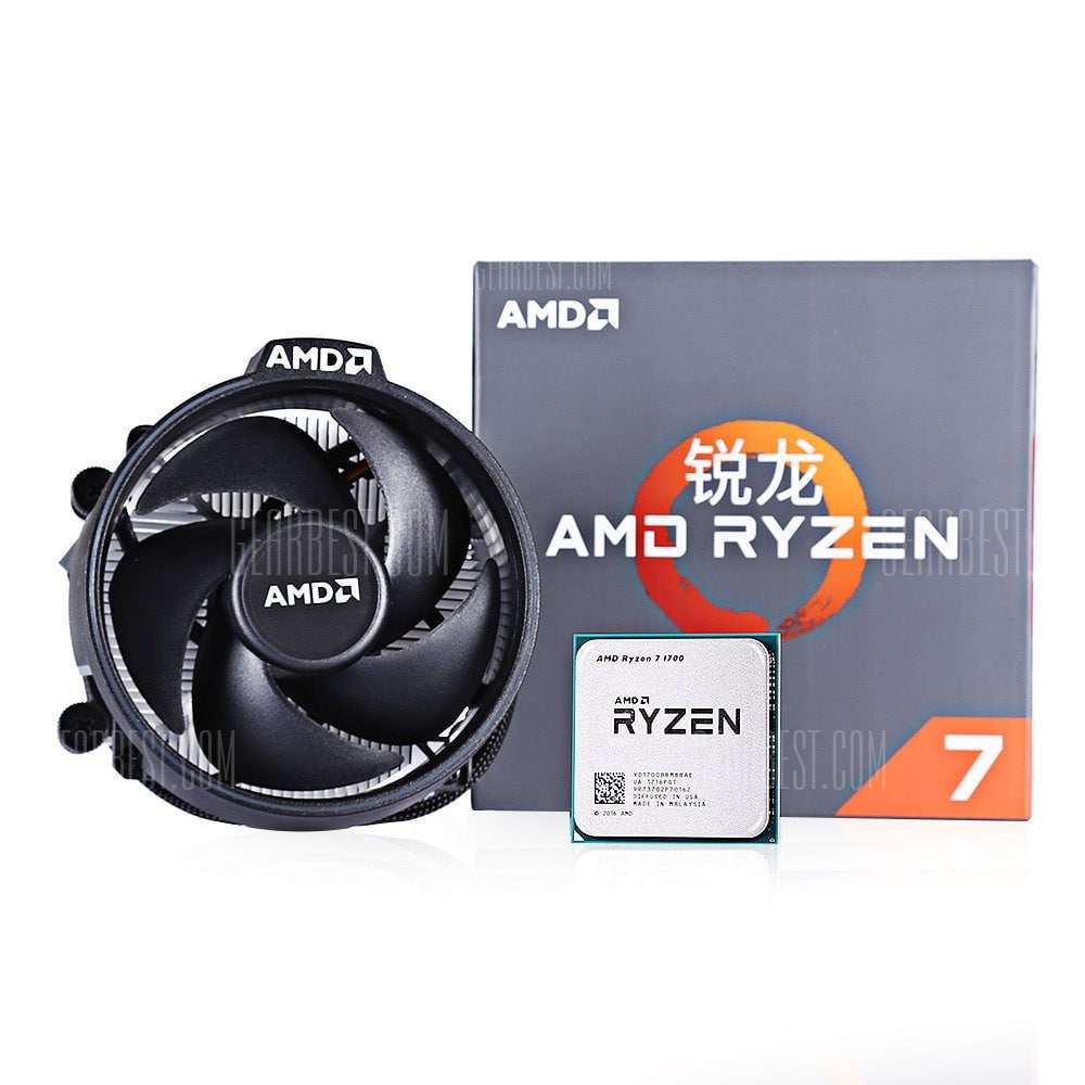 offertehitech-AMD RYZEN 7 1700 8-core Socket AM4 Processor - SILVER