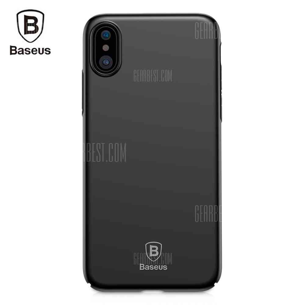 offertehitech-Baseus Thin Case Protective PC Back Cover for iPhone X