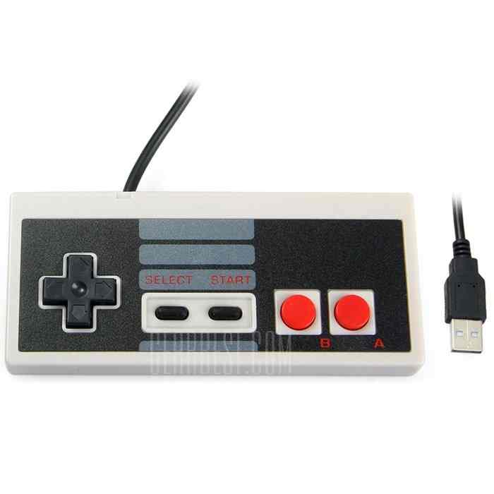 offertehitech-Classic USB Controller for NES - GRAY