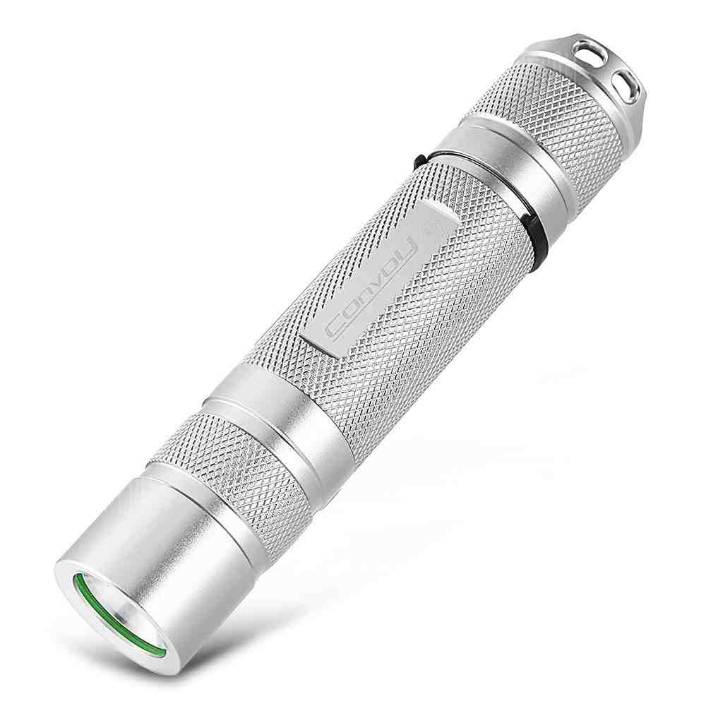 offertehitech-Convoy S2+ LED Flashlight Cree XPL HI 7135 x 8 1000LM Torch Light