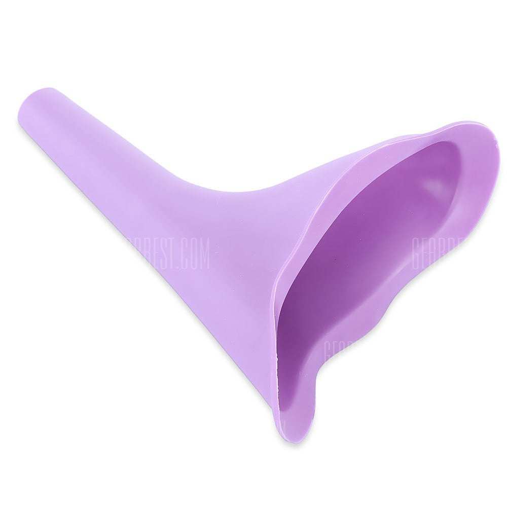 offertehitech-Female Portable Outdoor Travel Silicone Urination Funnel