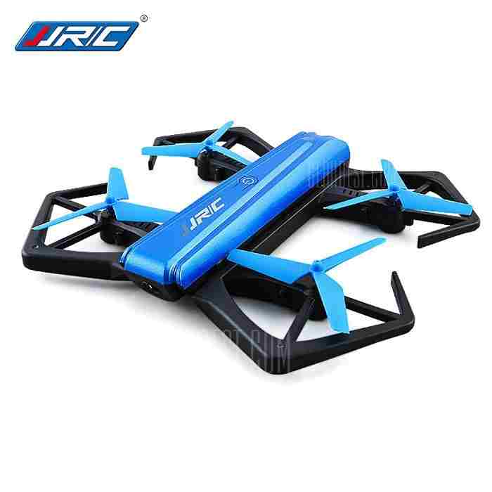 offertehitech-JJRC H43WH Mini Foldable RC Selfie Drone - BNF - BLUE