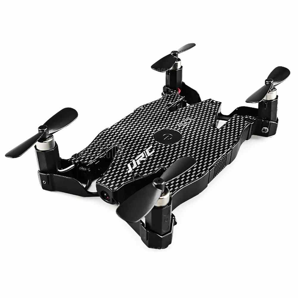 offertehitech-JJRC H49WH SOL Mini Foldable RC Pocket Selfie Drone - RTF - BLACK PLAID