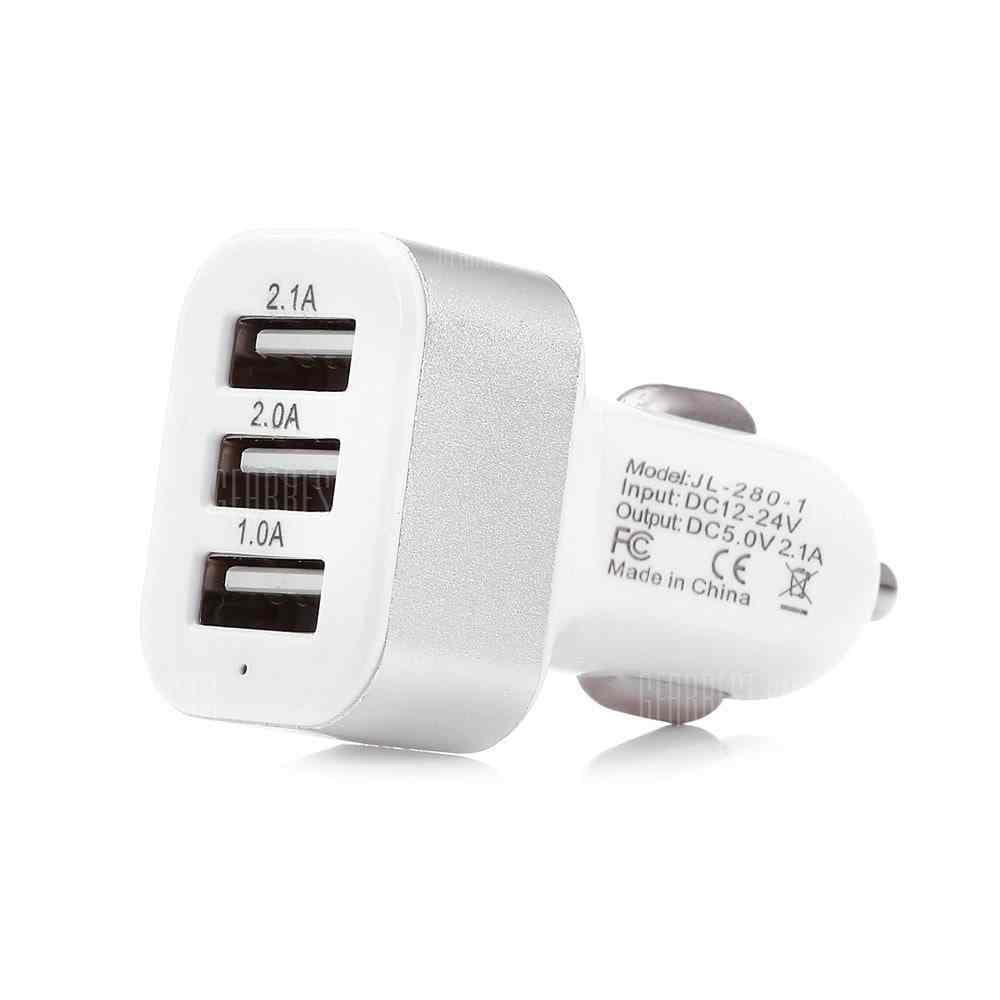 offertehitech-JL-280-1 12 - 24V 3 USB Port Car Charger