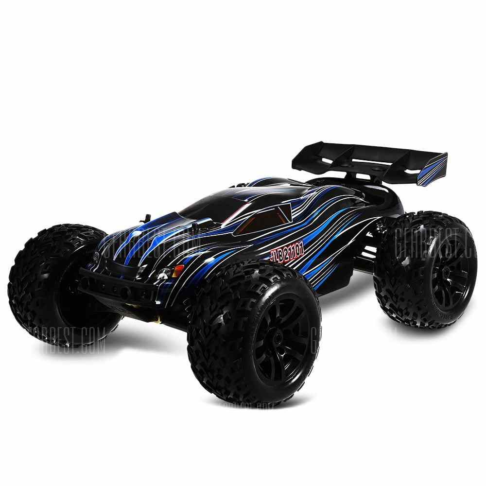 offertehitech-JLB Racing 21101 1:10 4WD RC Off-road Truck - RTR - WITH HOBBYWING 120A ESC BLACK