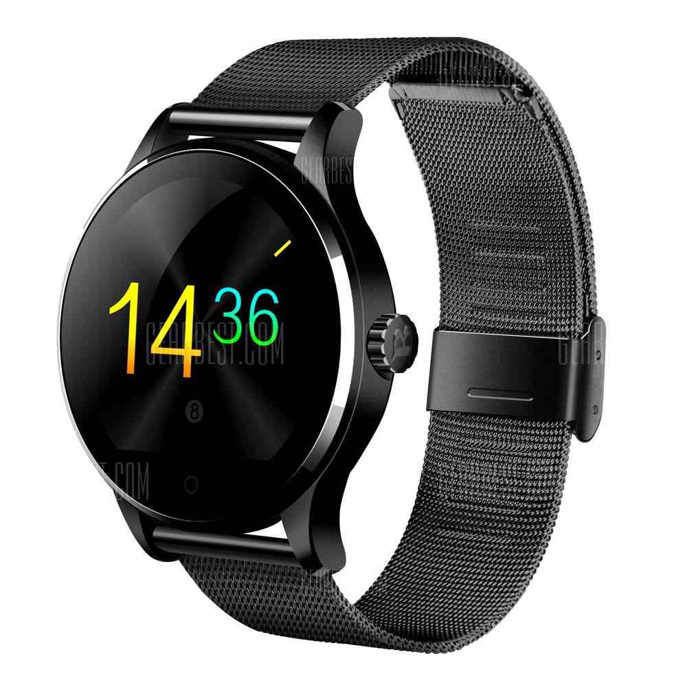 offertehitech-K88H Bluetooth Smart Watch Heart Rate Monitor Smartwatch