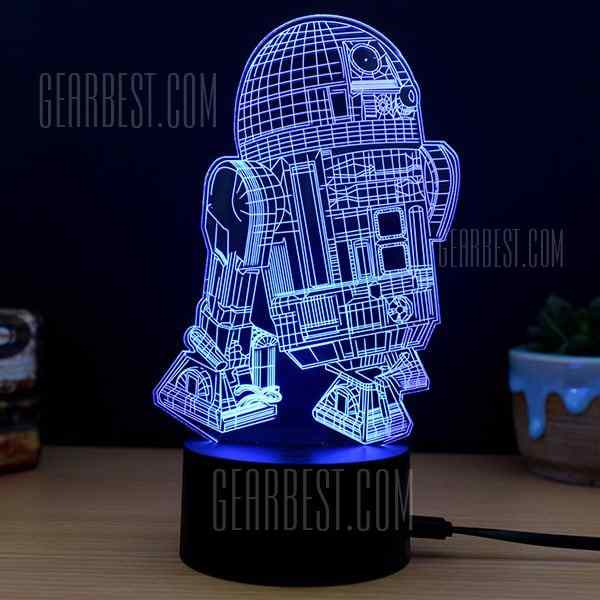 offertehitech-M.Sparkling 3D Creative Colorful USB Powered Night Lamp