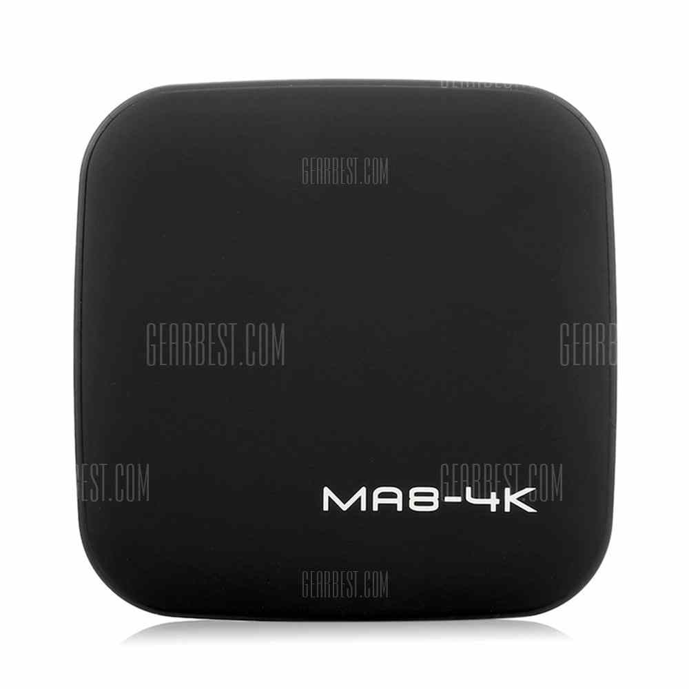 offertehitech-MA8 - 4K RK3229 Smart TV Box - EU PLUG BLACK