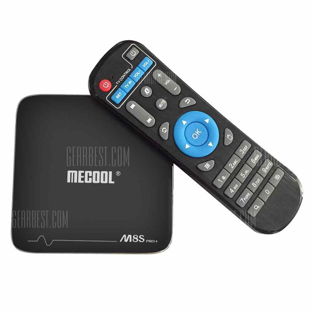 offertehitech-MECOOL M8S Pro+ TV Box Amlogic S905X Android 7.1