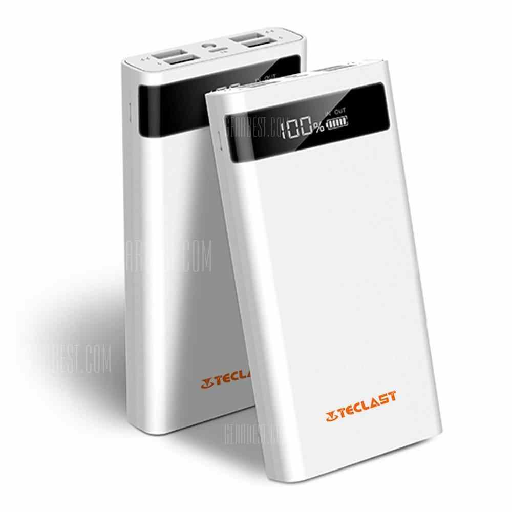 offertehitech-Teclast T200CE 20000mAh Charger 4 Output 8 Pin Micro USB - WHITE