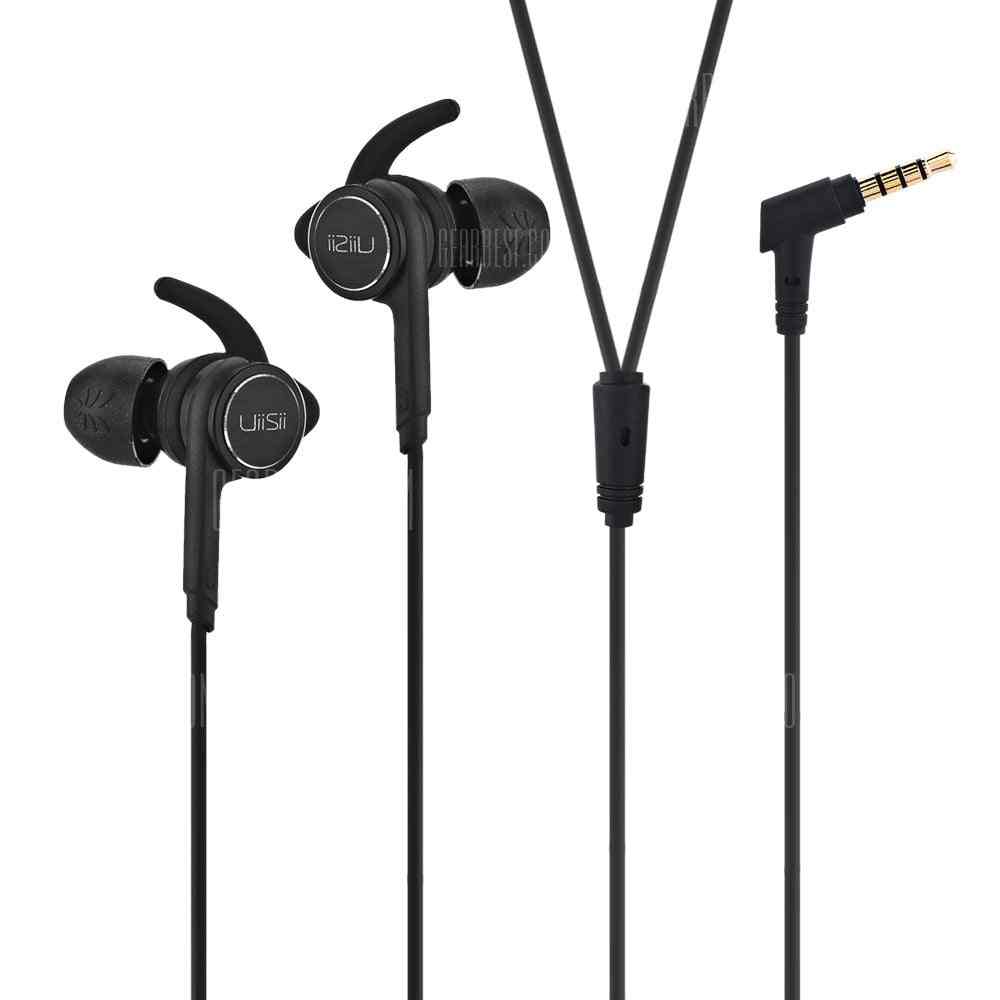 offertehitech-UIISII BA - T7 In-ear Wired Metal Hybrid Stereo Earphones