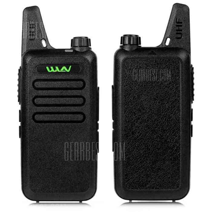 offertehitech-WLN Mini Handheld Walkie Talkie Radio Communicator - EU