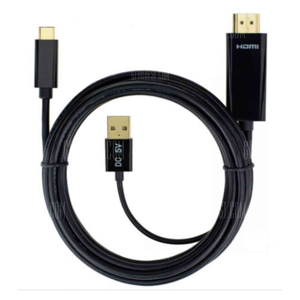 offertehitech-Wkae MHL USB Type-C to HDMI CABLE HDTV Cable Adapter 2 Meters