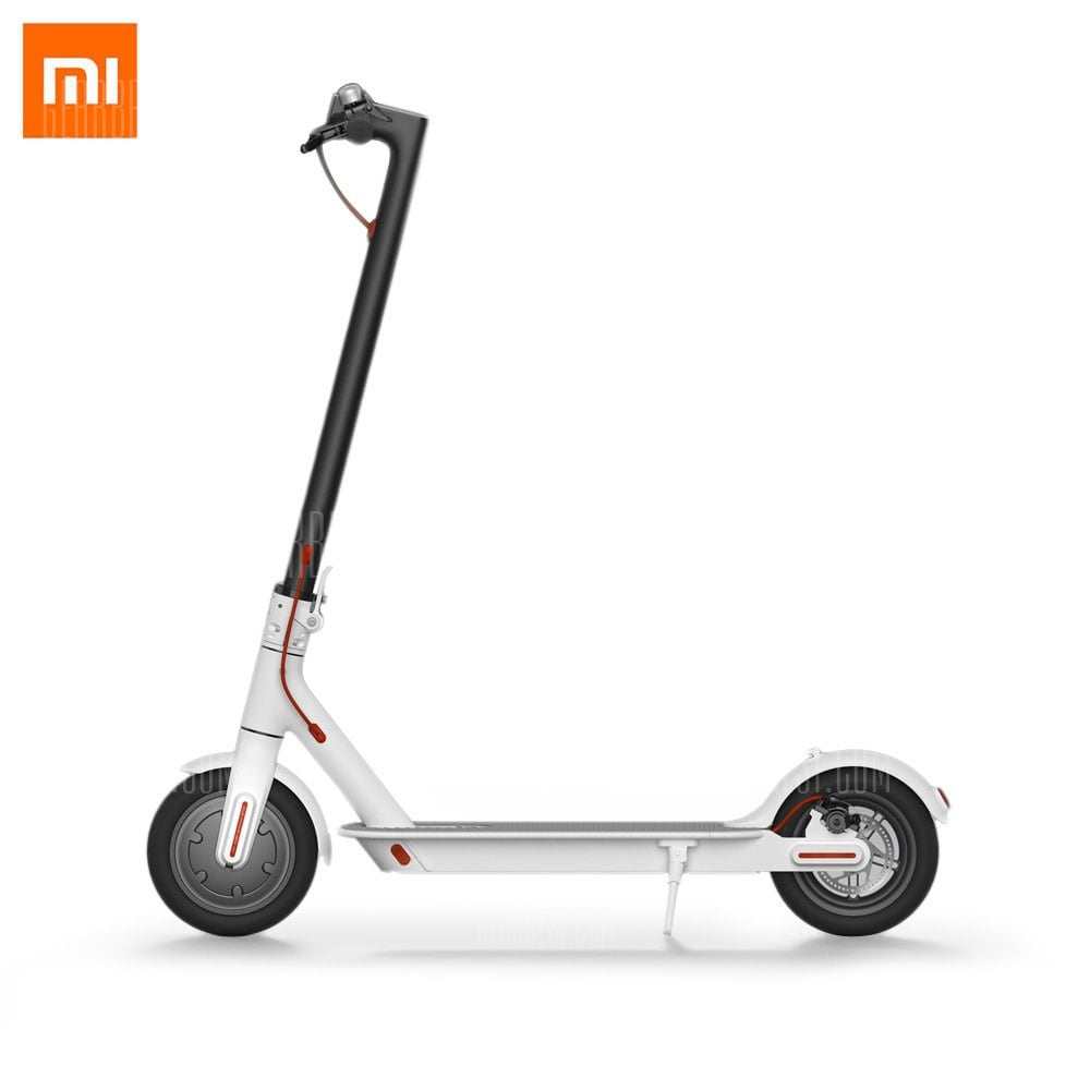 offertehitech-Original Xiaomi M365 Folding Electric Scooter - WHITE